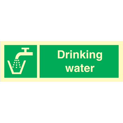 Sign IMO Drinking water 102201 - Sikkerhedsgiganten