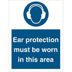 Sign IMO Ear protection must be worn in this area 106037 - Sikkerhedsgiganten