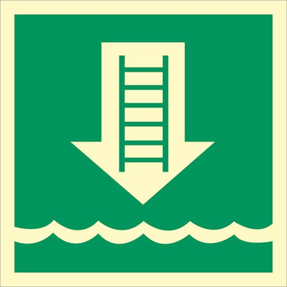 Sign IMO Embarkation ladder 103049 - Sikkerhedsgiganten