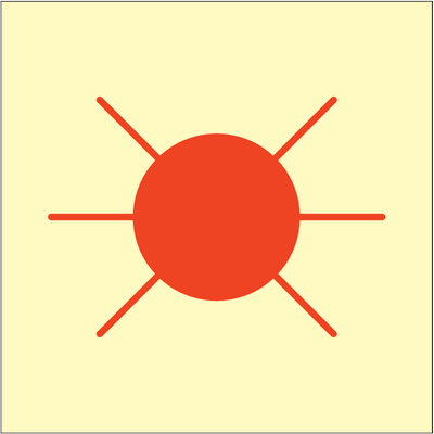 Sign IMO Embarkation light 104331 | Køb hos SikkerhedsGiganten ...