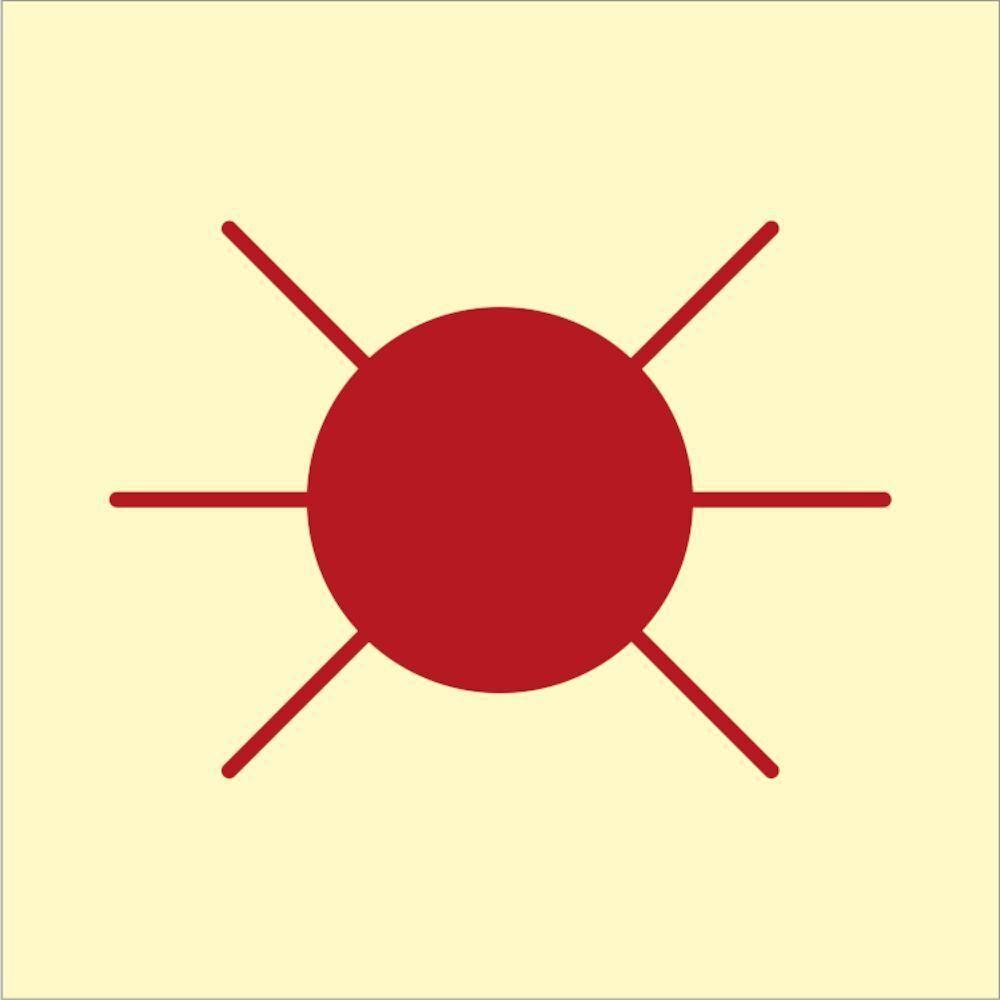 Sign IMO Embarkation light 104331 - Sikkerhedsgiganten