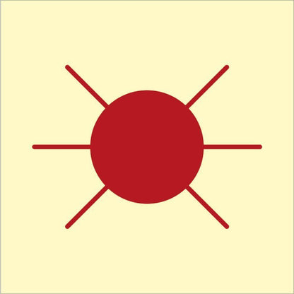 Sign IMO Embarkation light 104331 - Sikkerhedsgiganten