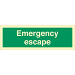 Sign IMO Emergency Escape 100095 - Sikkerhedsgiganten