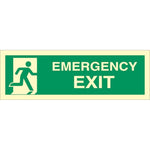 Sign IMO Emergency exit right 100024 - Sikkerhedsgiganten