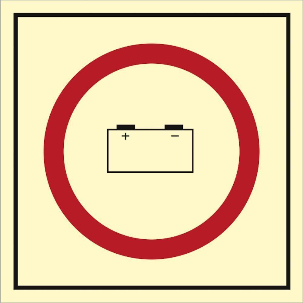Sign IMO Emergency source of electrical power (bat 104322 - Sikkerhedsgiganten
