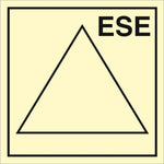 Sign IMO Emergency stop system ESE 104215 - Sikkerhedsgiganten