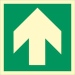 Sign IMO Escape direction (90°) 103031 - Sikkerhedsgiganten