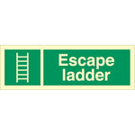 Sign IMO Escape ladder 102004 - Sikkerhedsgiganten