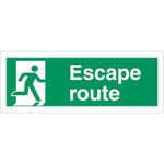 Sign IMO Escape route right 100112 - Sikkerhedsgiganten