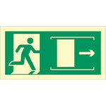 Sign IMO Exit right sliding door 100031 - Sikkerhedsgiganten
