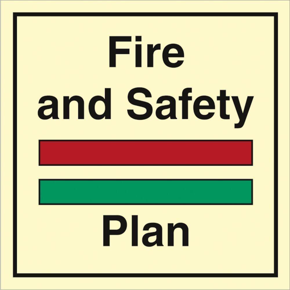 Sign IMO Fire and safety plan 104333 - Sikkerhedsgiganten