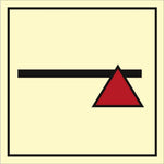 Sign IMO Fire axe 104177 - Sikkerhedsgiganten