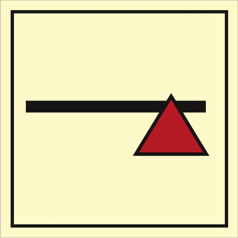 Sign IMO Fire axe 104177 - Sikkerhedsgiganten