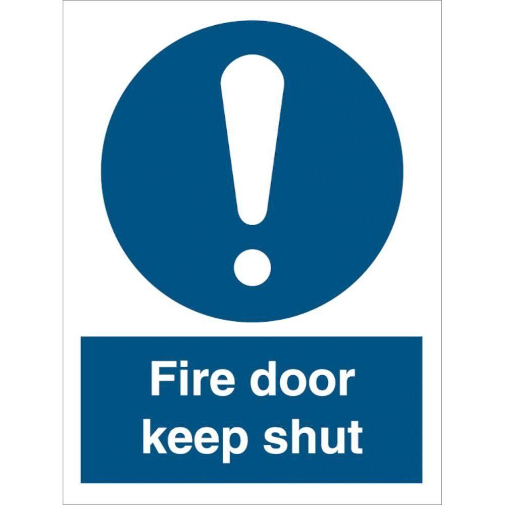 Sign IMO Fire door keep shut 106043 - Sikkerhedsgiganten