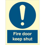 Sign IMO Fire door keep shut 106043 - Sikkerhedsgiganten