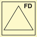 Sign IMO Fire doors remote control 104212 - Sikkerhedsgiganten