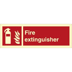 Sign IMO Fire exinguisher 105025 - Sikkerhedsgiganten