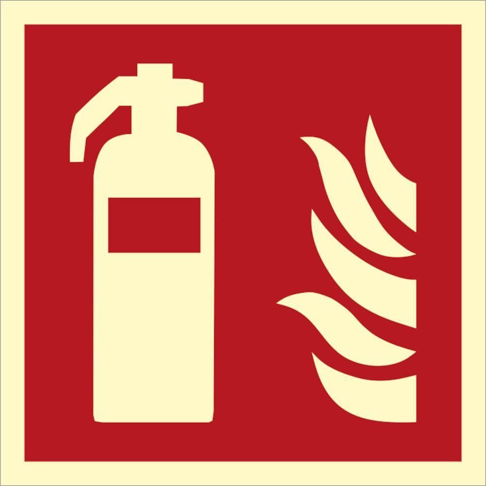 Sign IMO Fire extinguisher 105001 - Sikkerhedsgiganten