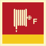 Sign IMO Fire hose and nozzle Foam 104122 - Sikkerhedsgiganten