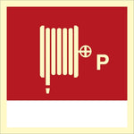 Sign IMO Fire hose and nozzle Powder 104121 - Sikkerhedsgiganten