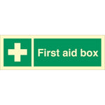 Sign IMO First aid box 102013 - Sikkerhedsgiganten