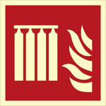 Sign IMO Fixed fire extinguisher battery 105122 - Sikkerhedsgiganten