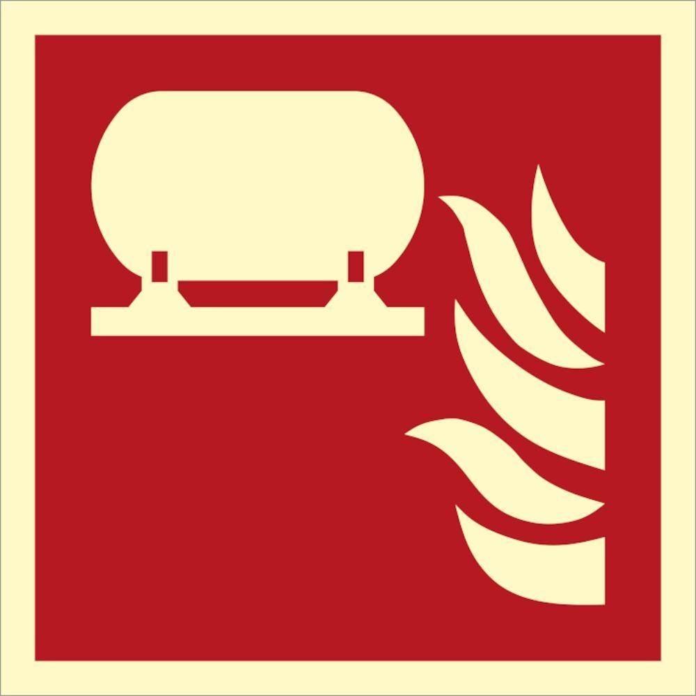 Sign IMO Fixed fire extinguisher installation 105126 - Sikkerhedsgiganten