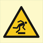 Sign IMO Floor level obstacle - Sikkerhedsgiganten