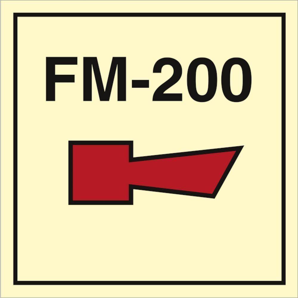 Sign IMO FM - 200 alarm 104309 - Sikkerhedsgiganten