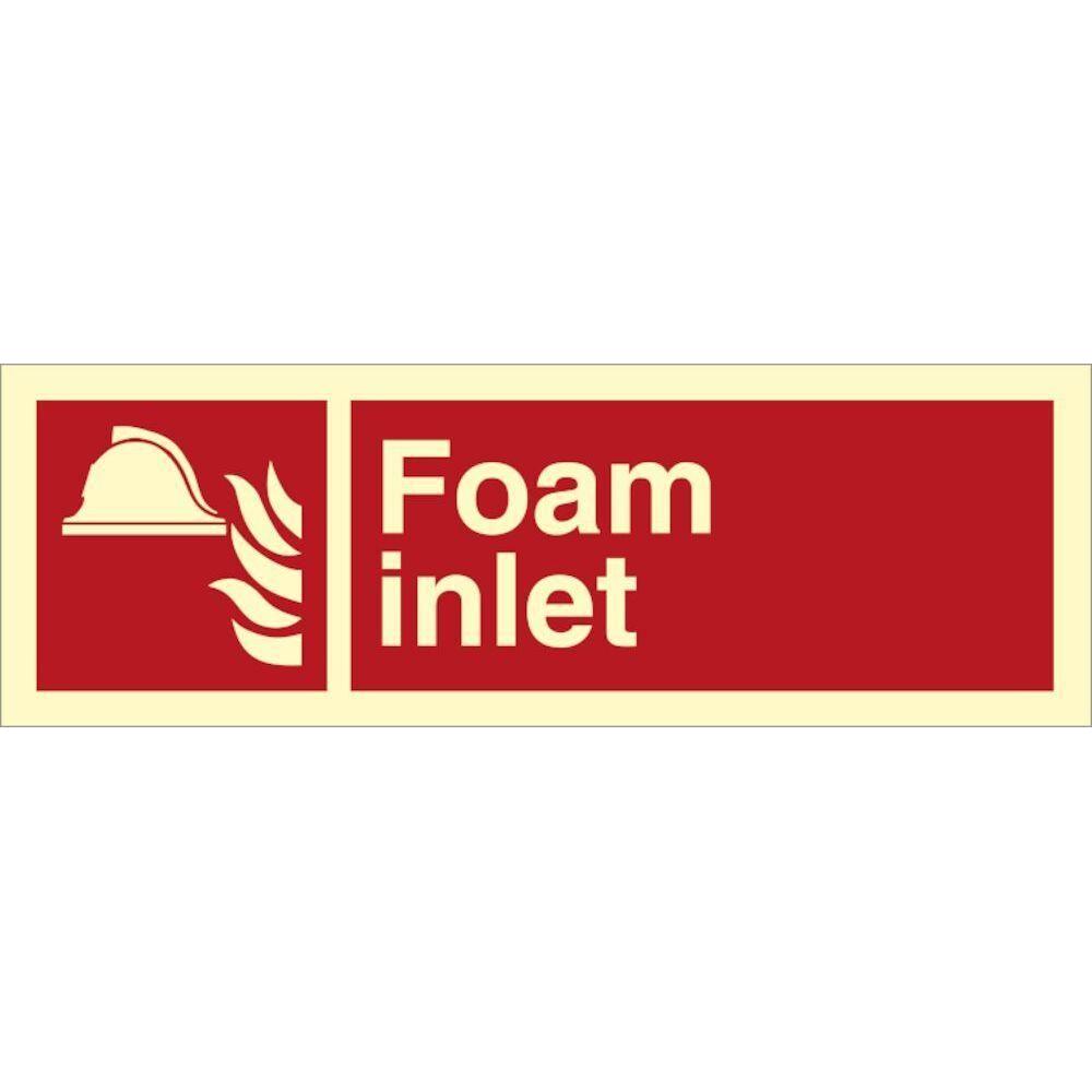 Sign IMO Foam Inlet 105052 - Sikkerhedsgiganten