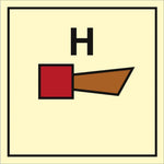 Sign IMO Halon horn 104305 - Sikkerhedsgiganten