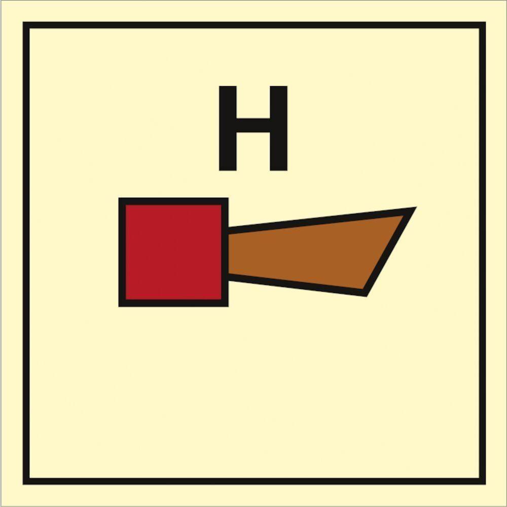 Sign IMO Halon horn 104305 - Sikkerhedsgiganten