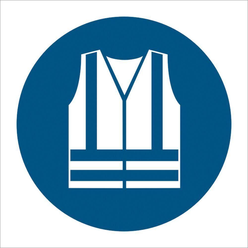 Sign IMO High visibility vest must be worn - Sikkerhedsgiganten