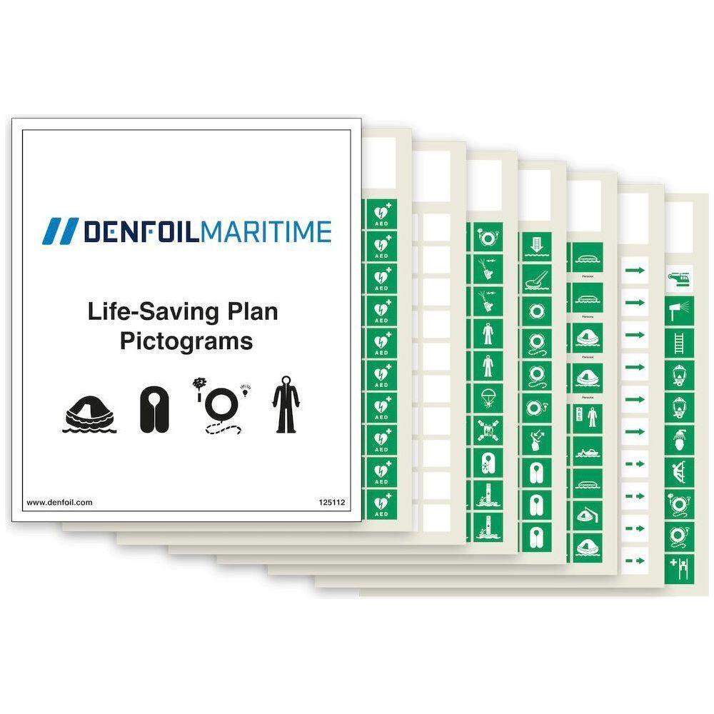 Sign IMO Life saving appliance symbols - Sikkerhedsgiganten