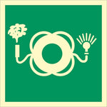 Sign IMO Lifebuoy with ligth and smoke - Sikkerhedsgiganten