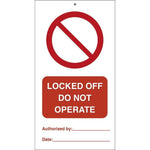 Sign IMO Locked off do not operate - Sikkerhedsgiganten