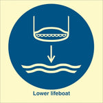 Sign IMO Lower lifeboat - Sikkerhedsgiganten