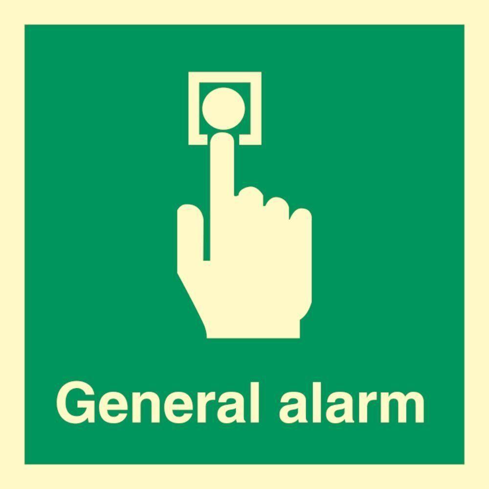 Sign IMO Manual call point - Sikkerhedsgiganten