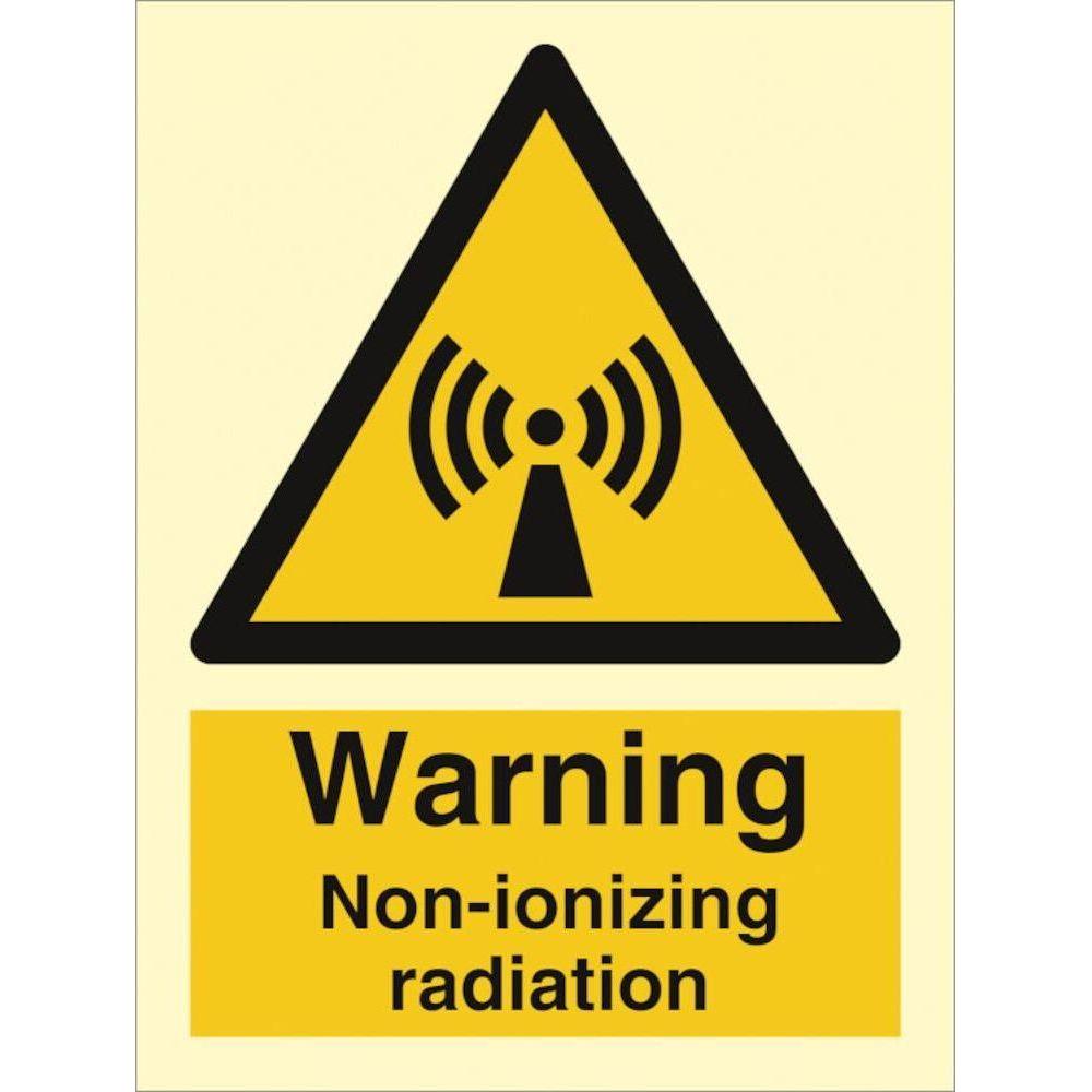Sign IMO Non - ionizing radiation - Sikkerhedsgiganten