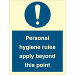 Sign IMO Personale hygiene rules apply beyond this - Sikkerhedsgiganten
