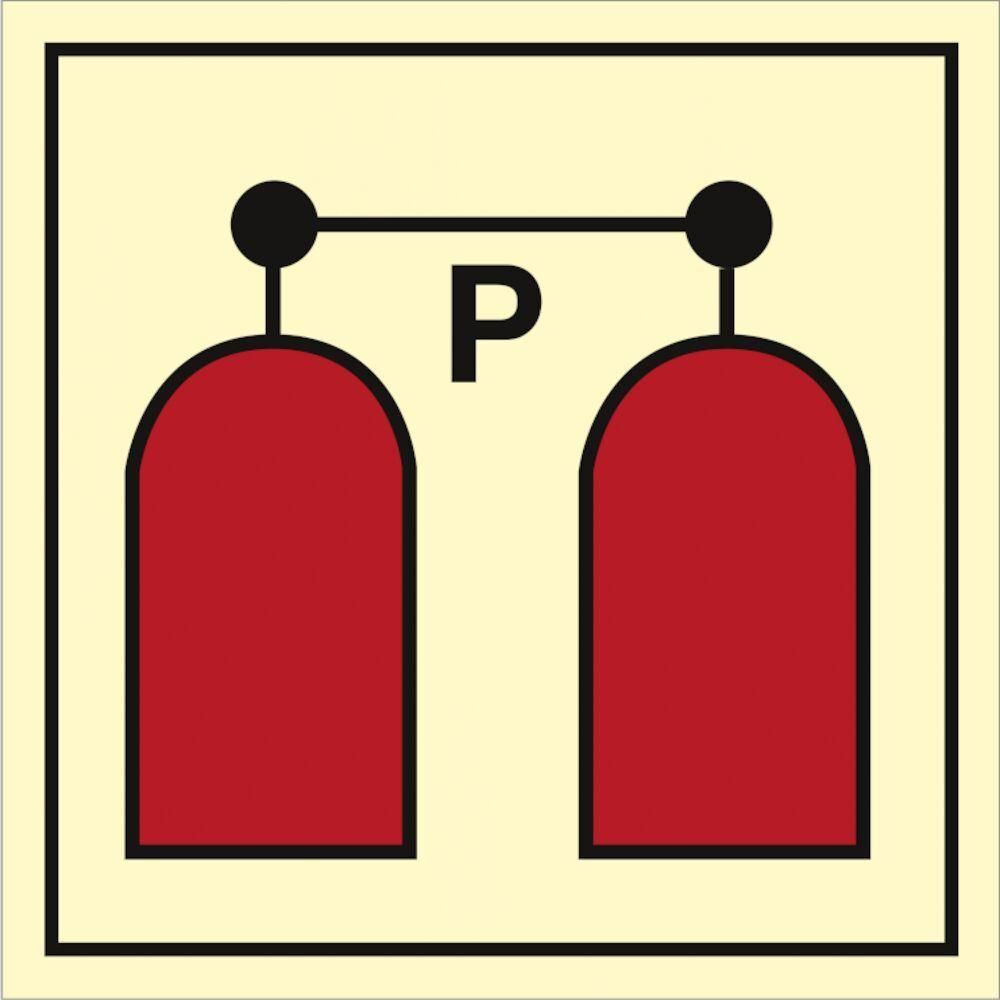 Sign IMO Powder release station - Sikkerhedsgiganten