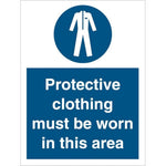 Sign IMO Protective clothing must be worn - Sikkerhedsgiganten