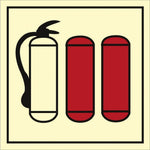Sign IMO Refill for fire extinguisher - Sikkerhedsgiganten
