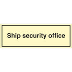 Sign IMO Ship security office - Sikkerhedsgiganten