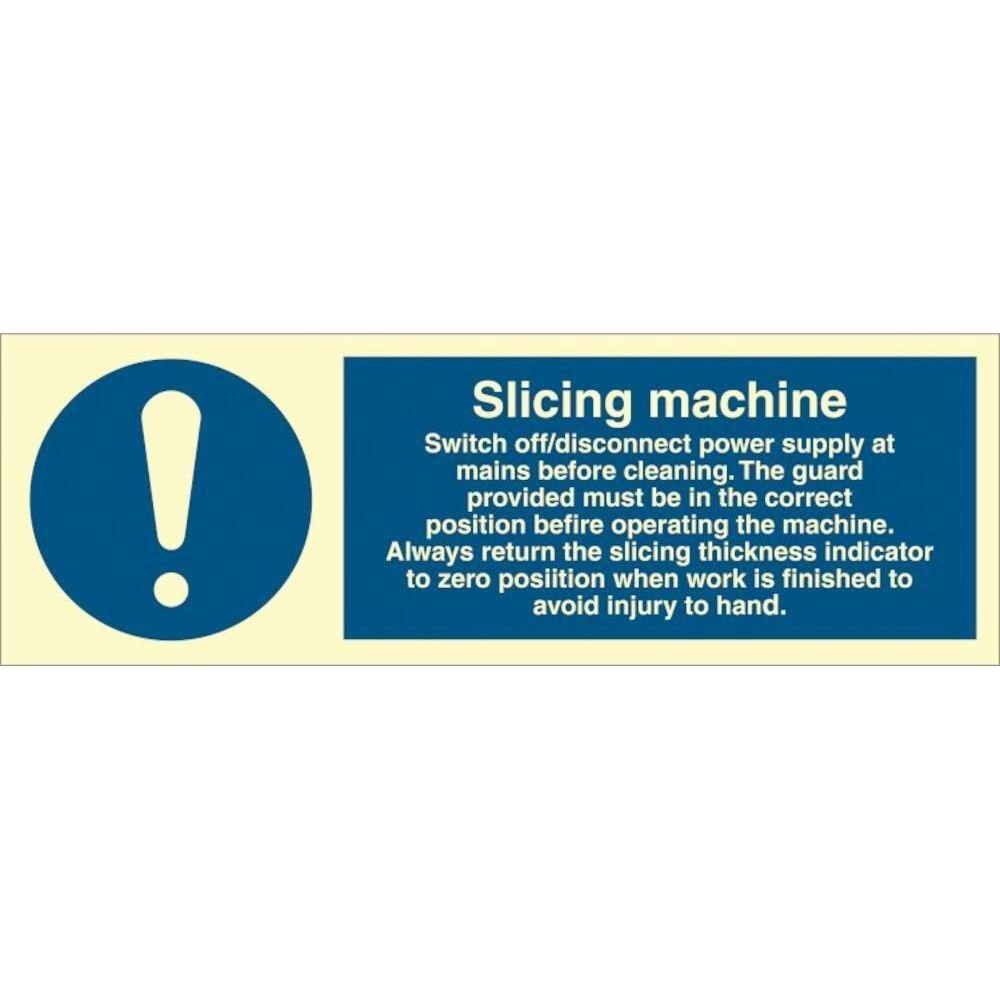 Sign IMO Slicing machine - Sikkerhedsgiganten