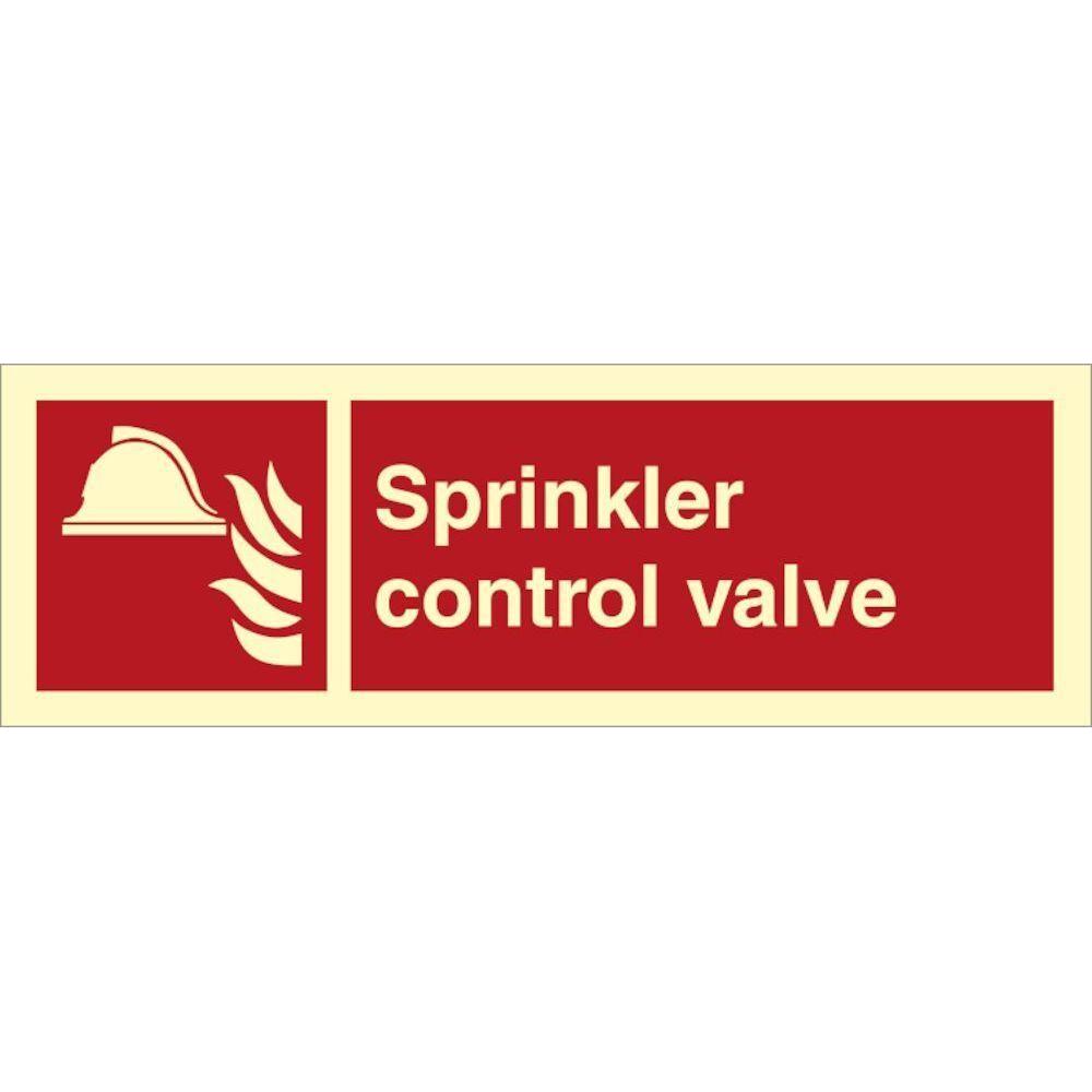 Sign IMO Sprinkler control wave - Sikkerhedsgiganten