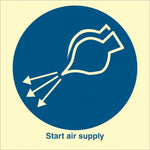 Sign IMO Start air supply - Sikkerhedsgiganten