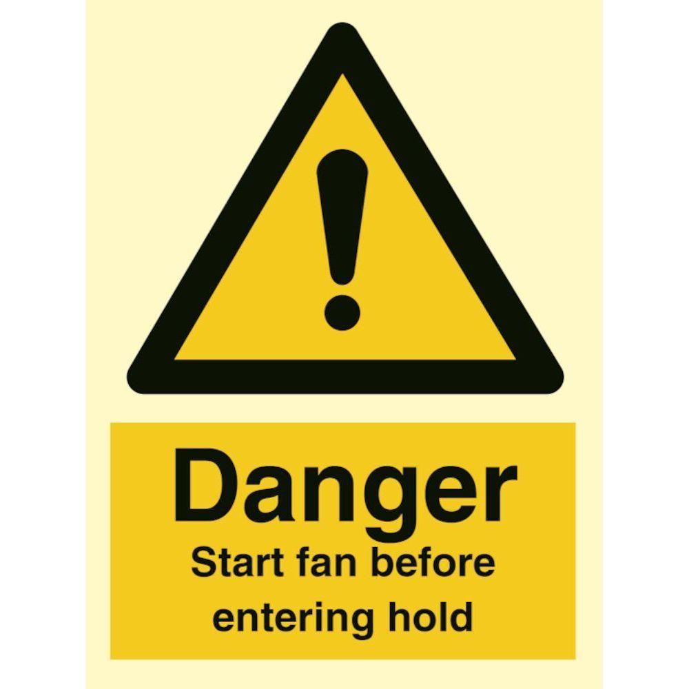 Sign IMO Start fan before entering hold - Sikkerhedsgiganten