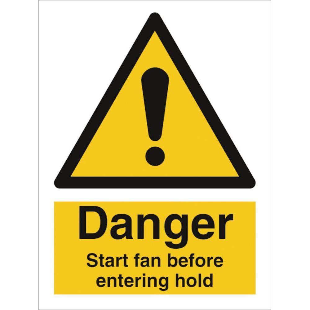 Sign IMO Start fan before entering hold - Sikkerhedsgiganten