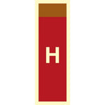 Sign IMO Supplementary sign halon - Sikkerhedsgiganten